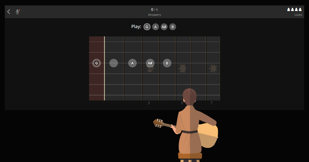 Note Hit ear training game