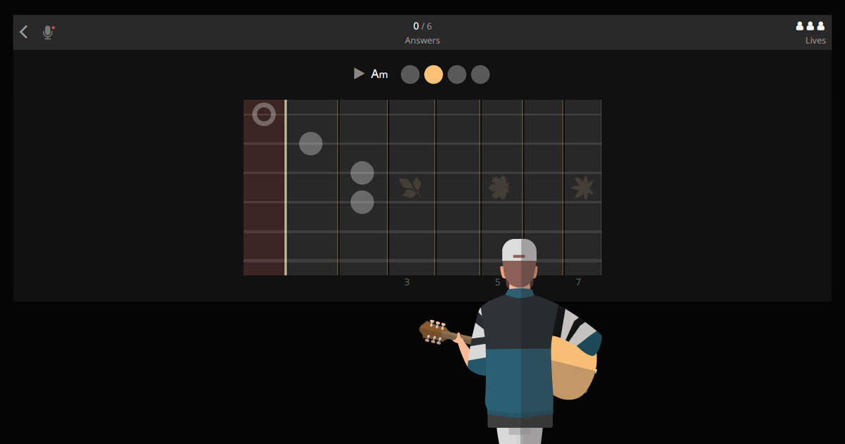 Chord Arpeggiator ear training game
